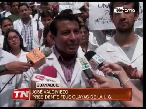 Pugna por cupos de prácticas preprofesionales de medicina U.G.