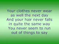 Absolutely story of a girl by John Hampson Of Nine Days lyrics