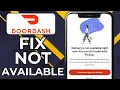 HOW TO FIX DOORDASH DASH NOW UNAVAILABLE 2026