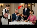 Download Lagu Waitress Asks to Play for a Tip, Billionaire Laughs, Unaware She's a Violin Prodigy