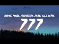 Download Lagu Bruno Mars, Anderson .Paak \u0026 Silk Sonic - 777 (Lyrics)