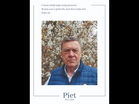 In Memoriam Piet Horinga