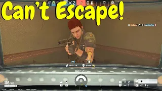 Trapped by Monty in Rainbow Six Siege