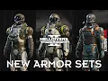 HELLDIVERS 2 Control Group Premium Warbond Armor Sets New Superstore Set