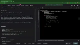 LeetCode 66 Plus One - python easy