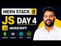 Day 8 MERN JavaScript Day 4 MERN Stack AI Full Course LIVE JS Basics for Beginners