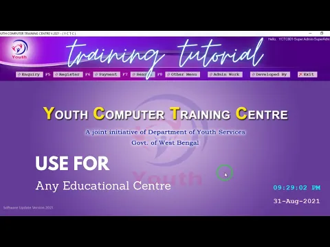 Download MP3 YCTC Software  Training Tutorial | Youth Education Software Training | Any Education Centre Software