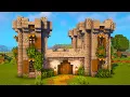 EASY Castle for Survival Minecraft Tutorial