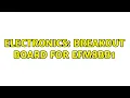 Electronics Breakout board for EFM8BB1