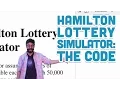 14 2 The Code HTML CSS and JavaScript - Hamilton Lottery Simulator with p5 js
