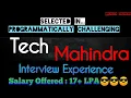 Tech Mahindra Java Interview Questions and Answers 4 YOE 17 LPA Selected