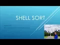 Shell Sort Arrays in C