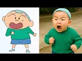 Download Lagu Shinchan Characters in REAL Life (Animated) MP3