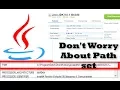 -Installing the JDK How to Set Path in Java 10 HINDI