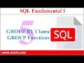 SQL Co Ban - Bai 5 GROUP BY and GROUP Functions