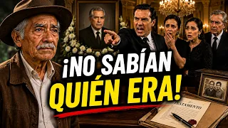 🔥 Un Anciano Llegó al Funeral de un Millonario y Quisieron Echarlo… Hasta que Leyeron el Testamento