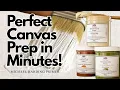 Priming your canvas for Oil Painting Non-Absorbent Acrylic Primer MHOilPaints