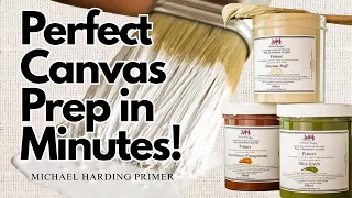 Priming your canvas for Oil Painting Non-Absorbent Acrylic Primer MHOilPaints