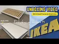 IKEA BED UNBOXING VEVELSTAD VESTMARKA