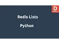 Python Get Redis Lists