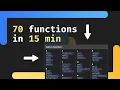 70 Built-in Python Functions explained in under 15 minutes
