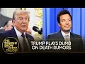 Download Lagu Trump Claims He's Unaware of Viral Death Rumors, Rages Over Putin-Modi Bromance | The Tonight Show