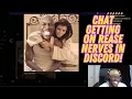 Chat Getting On Rease Nerves In The Discord