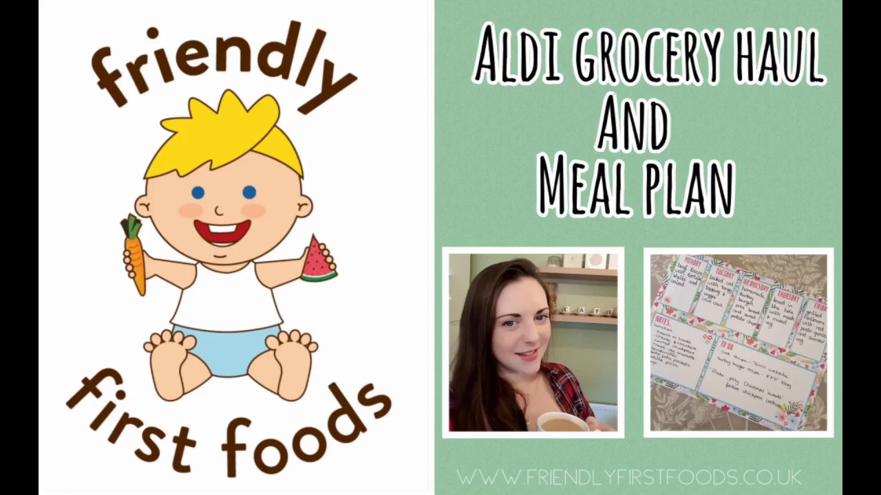 ALDI MEAL PLAN AND GROCERY HAUL