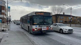 CTA Bus Ride 53 Pulaski From 55th Street To Lexington CTA New Flyer D40LF 2007