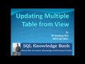 Update Multiple Table by View