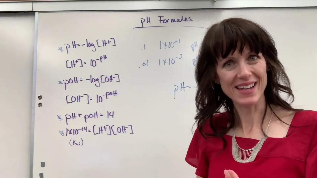 pH Formulas