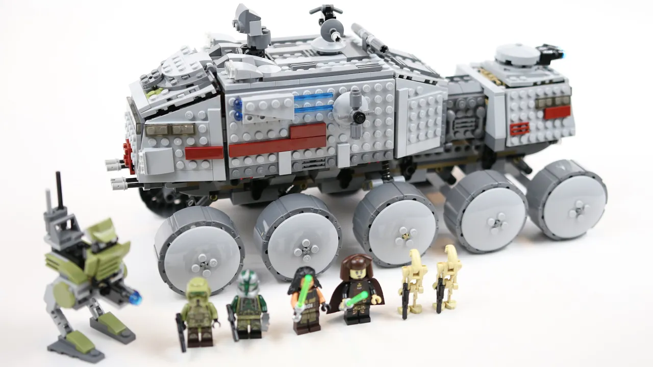 Clone Turbo Tank - LEGO Star Wars - Product Animation 75151