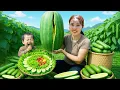 Download Lagu Harvest giant ginger and 1000+ kg of melons to sell at the market, build rafts to catch river fish