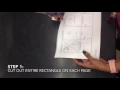 Electromagnetic Spectrum foldable instruction