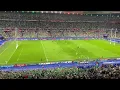Ireland celebrate win over Scotland with Zombie (The Cranberries) @Stade de France Paris 7-10-2023