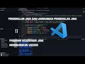 TUTORIAL PROGRAM SEDERHANA JAVA MEMBUAT DATA MAHASISWA