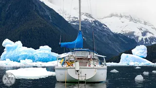 Surrounded by ICE! Boat life adventure in Alaska | Allison & James Sailing Alaska S4E12