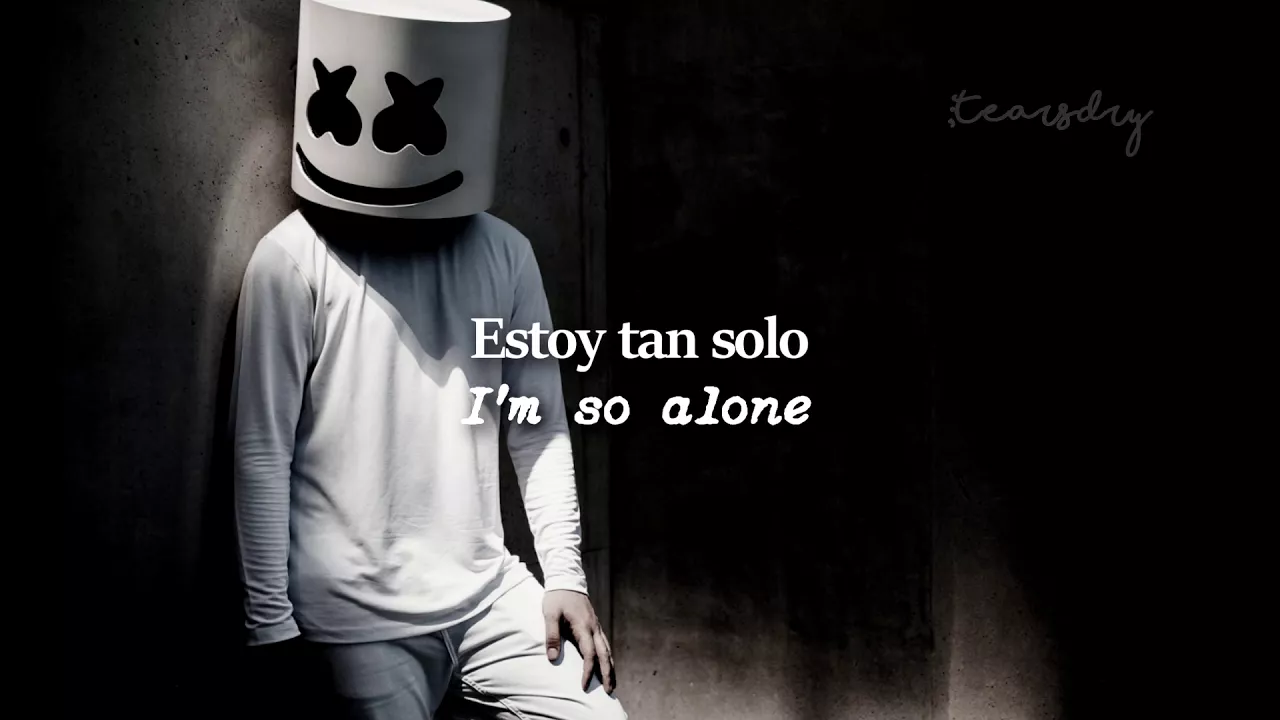 Alone (Marshmello). ♡ | Lyrics /Letra/Subtitulada