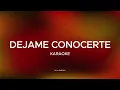 La Garfield - Déjame Conocerte (Karaoke)