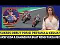 Download Lagu SUKSES REBUT POSISI PERTAMA \u0026 KEDUA, AKSI VEDA PRATAMA \u0026 RAMADHIPA BUAT ROSSI TAKJAUB?
