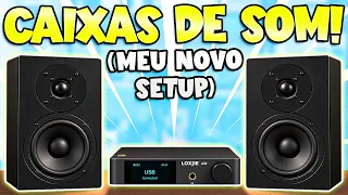 Montei um sistema Hi-Fi no meu SETUP! Zanette + amplificador