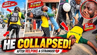 I Met This Exhausted Delivery Rider… Then Changed His Life 😭❤️ | A Simple Act of Kindness #humanity