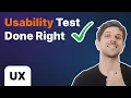 Usability Testing Tips and Example - Common Mistakes and How to Avoid Them UX Design