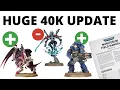 HUGE Warhammer 40K Rules Updates – Balance Dataslate, New Points + More