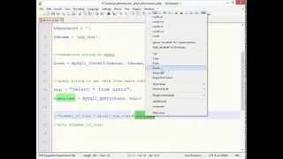 PHP Tutorial - Connecting to MYSQL Getting Data and Displaying in a Web Page