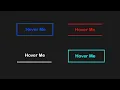 CSS Button Hover Animation Effects using Only HTML CSS Animated Buttons