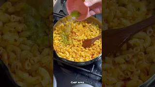 وصفة مكرونة سهلة و لذيذة 