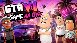 GTA 6 (Grand Theft Auto VI GAME ) GTA VI - KADDU JOKE | TAKLA NETA , GORA KADDU, KALA KADDU COMEDY