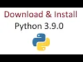 How to Install Python 3 9 0 on Windows 10 64-bit