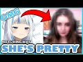 GAWR GURA ACCIDENTALLY SHOWS REAL FACE ON STREAM